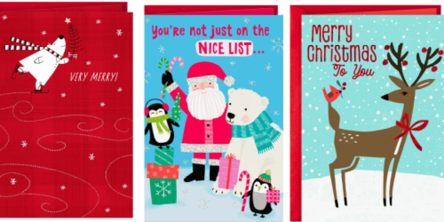 FREE Hallmark Christmas Card After Walmart Cash