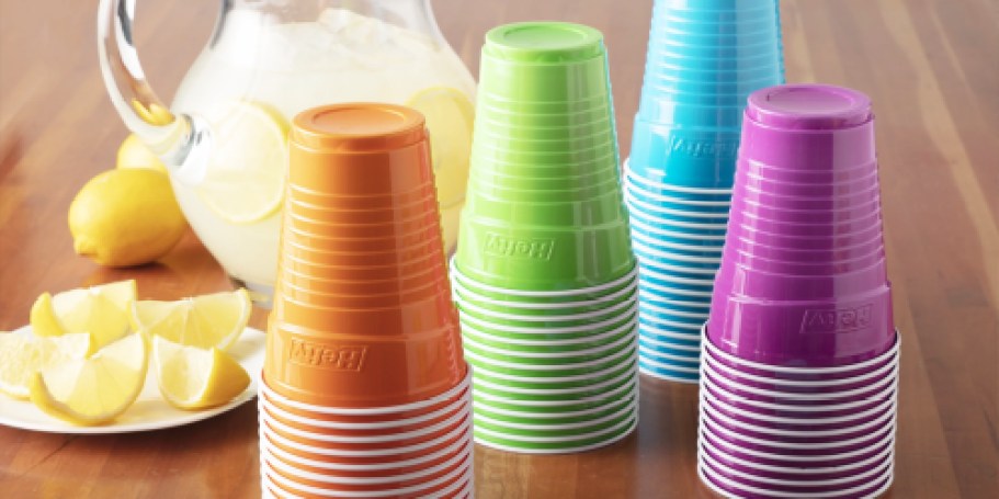 Hefty Disposable Plastic Cups 100-Count Just $6.77 Shipped on Amazon