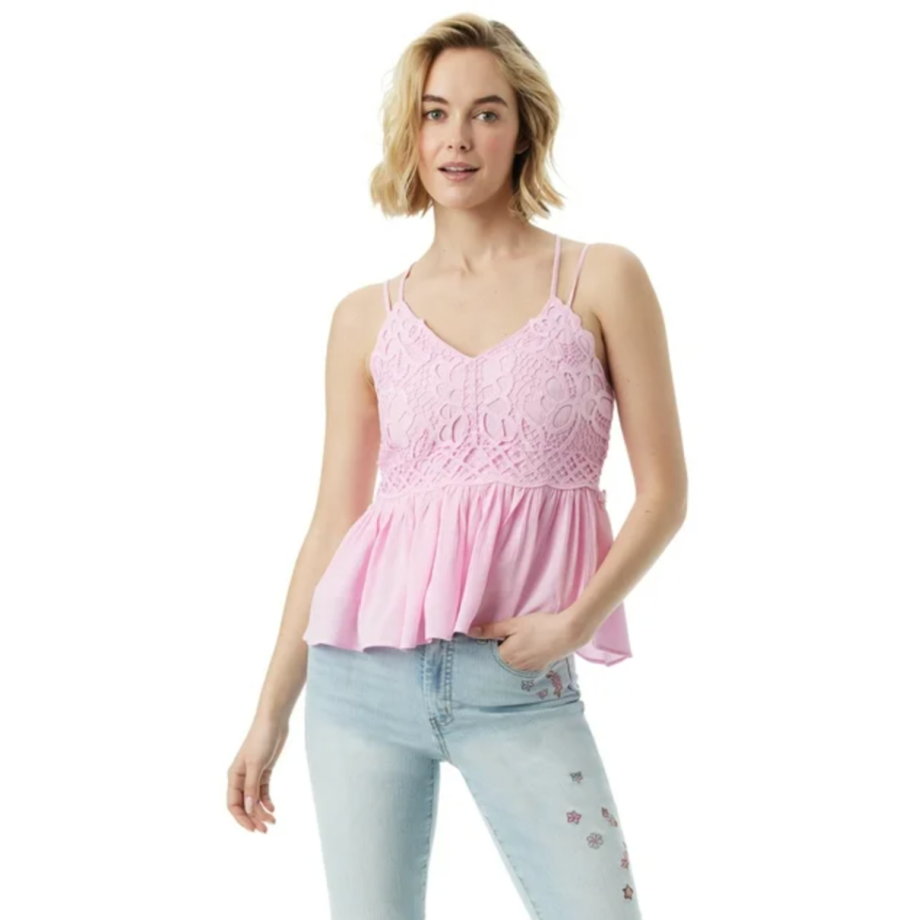 Jessica Simpson Luna Crochet Cami available at Walmart