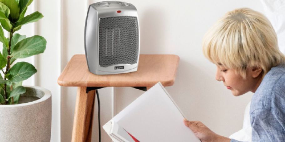 Electric Ceramic Space Heater Only $32.98 on Walmart.online (Reg. $54)