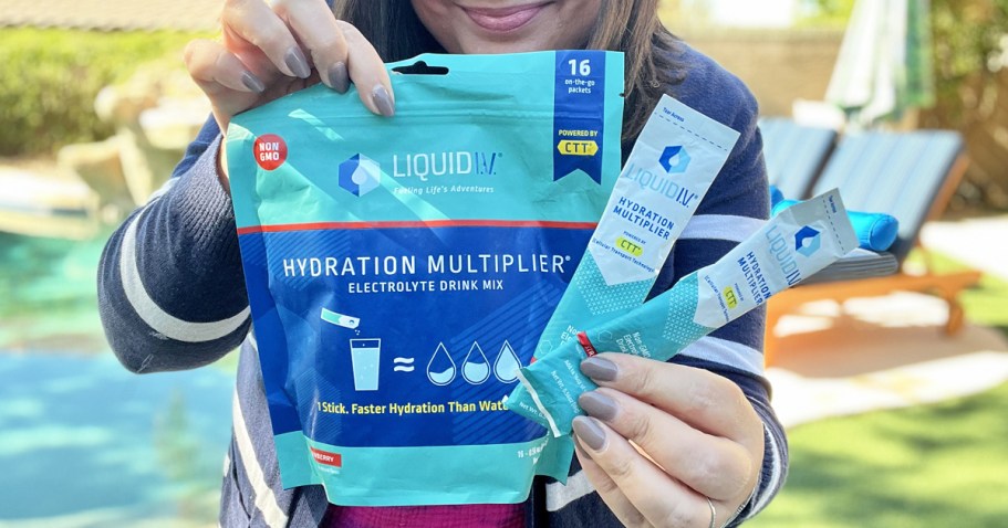 Liquid IV Hydration Multiplier 16-Count Just $16.87 Shipped on Amazon (Regularly $24)