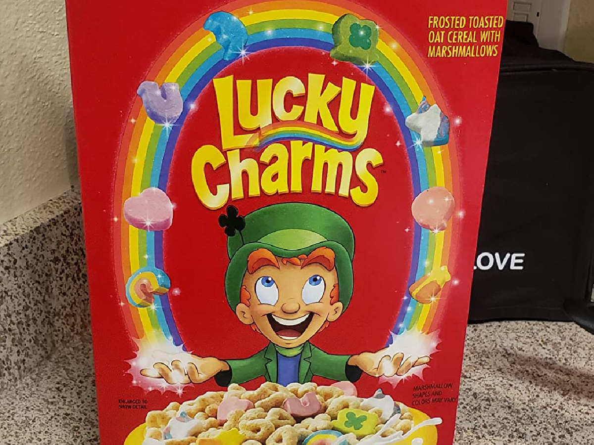 GIANT Lucky Charms Cereal Just $3.74 Shipped on Amazon (They’re Even Gluten-Free!)