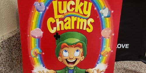 GIANT Lucky Charms Cereal Just $3.74 Shipped on Amazon (They’re Even Gluten-Free!)