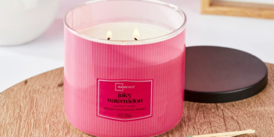 Walmart 3-Wick Candles Only $5.97 (WAY Cheaper & Longer-Burning Than Bath & Body Works!)