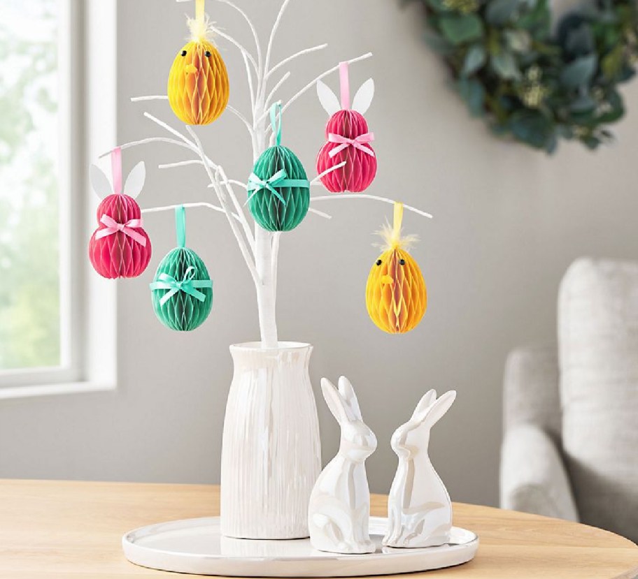 Member's Mark 21 Easter Tree with Paper Ornaments