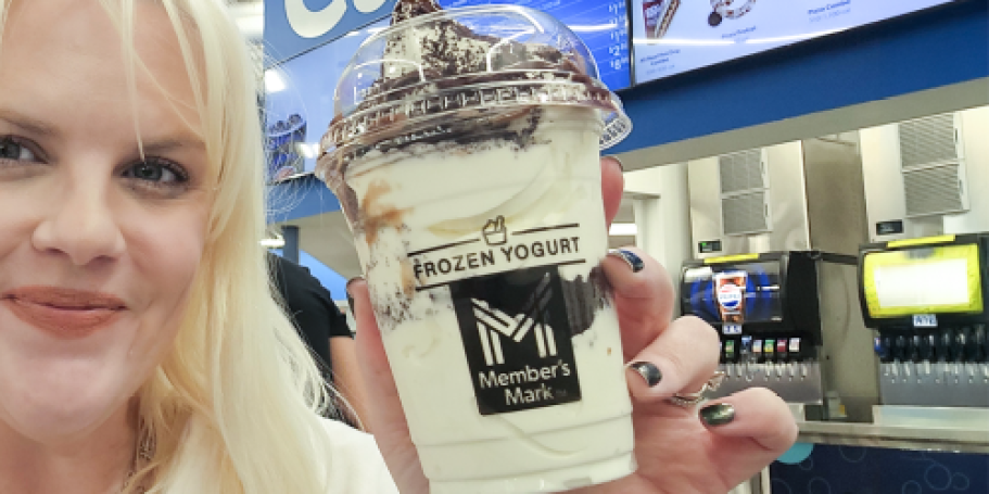 NEW Sam’s Club Food Court Treat – Santa’s Milk and Cookies Sundae Just $1.58!