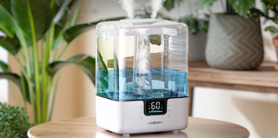 Morento Smart Humidifier Just $22.79 Shipped on Amazon (Regularly $70) | Customize via App & onlinepatible w/ Alexa