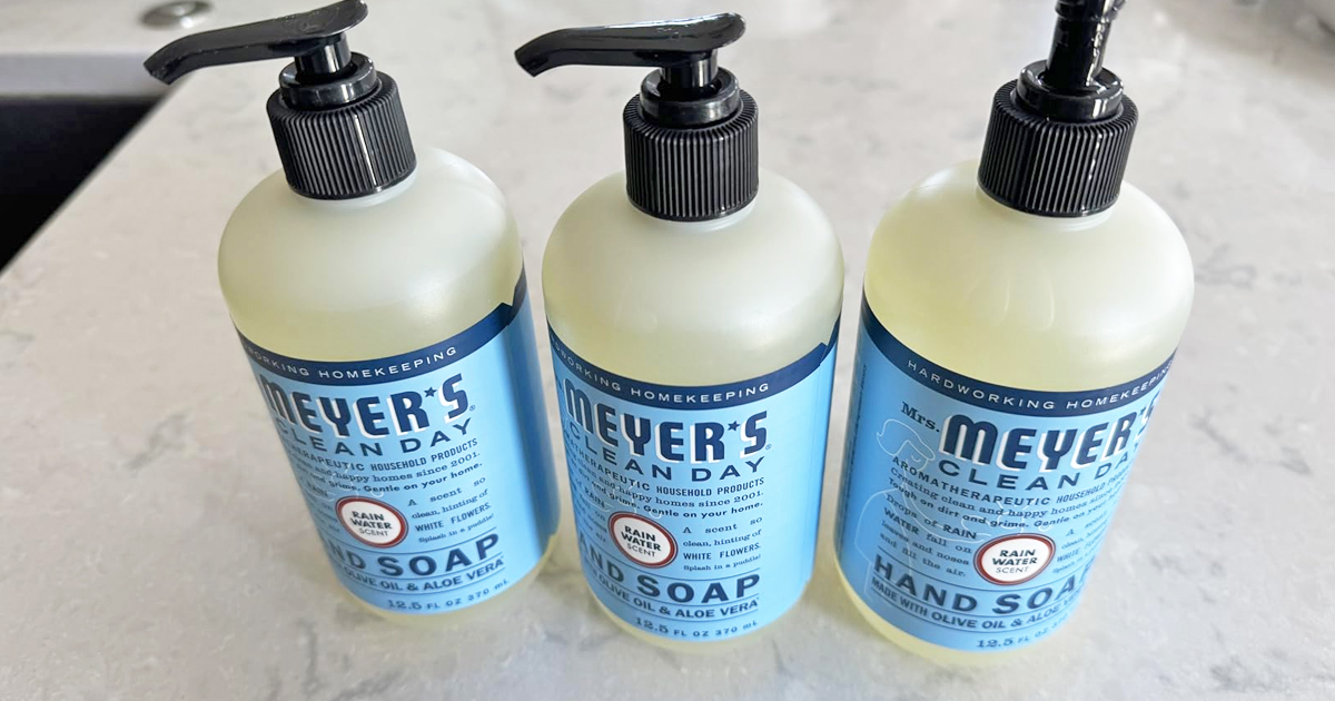 Mrs. Meyer’s Hand Soap 3-Pack Just $10 Shipped on Amazon