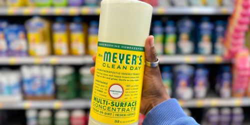 Mrs. Meyer’s Multi-Surface Cleaner Concentrate Bottle Only $7.71 Shipped on Amazon