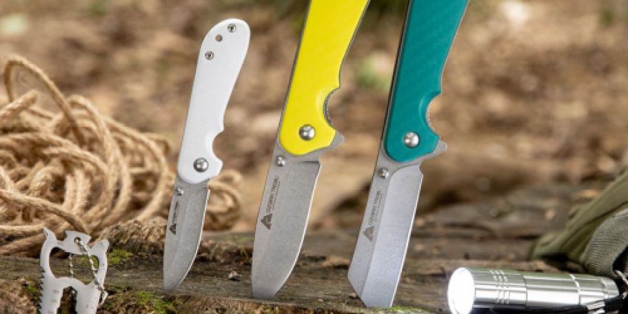 Ozark Trail 5-Piece Pocket Knives Set Only $7.52 on Walmart.online | Great for Camping!