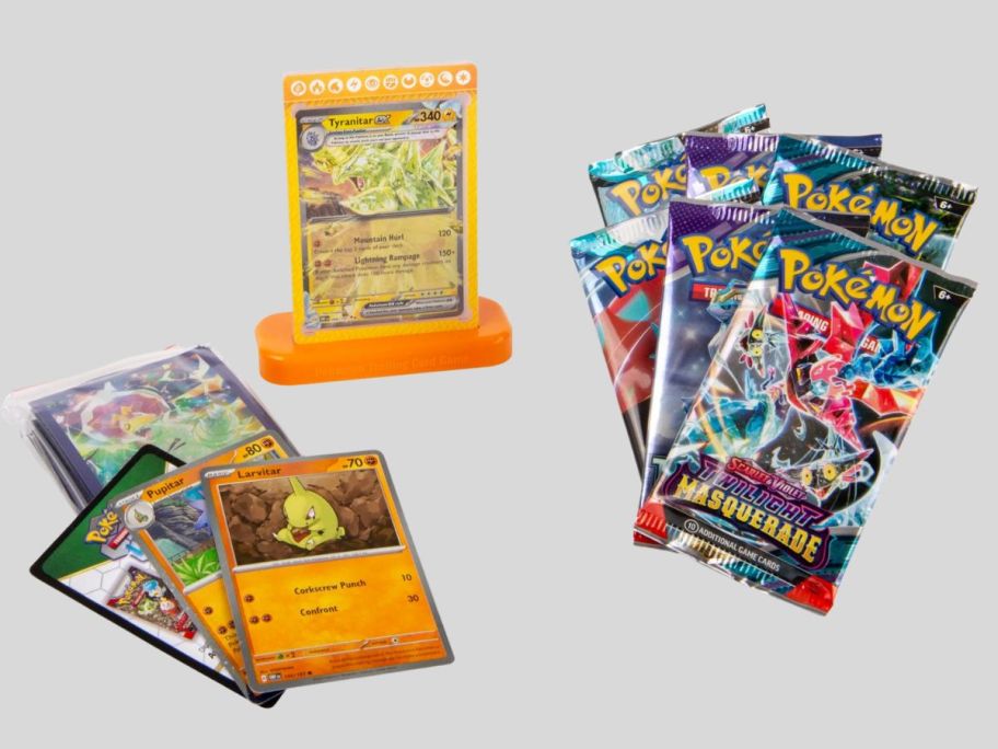 Pokémon Trading Card Game Tyranitar Ex Premium Collection stock image