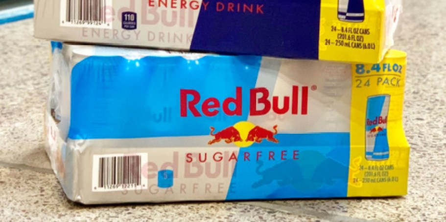 Sugar-Free Red Bull 24-Pack Only $22 Shipped on Amazon – Several Flavors!