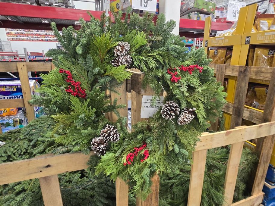 Sam's Club Live Wreath