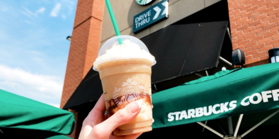 Starbucks Handcrafted Drink Just $3 in ANY Size (12-6PM, Today Only)