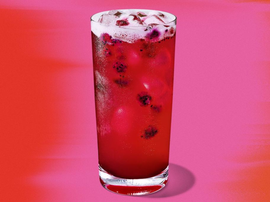 Spicy Dragonfruit Lemonade Refresher