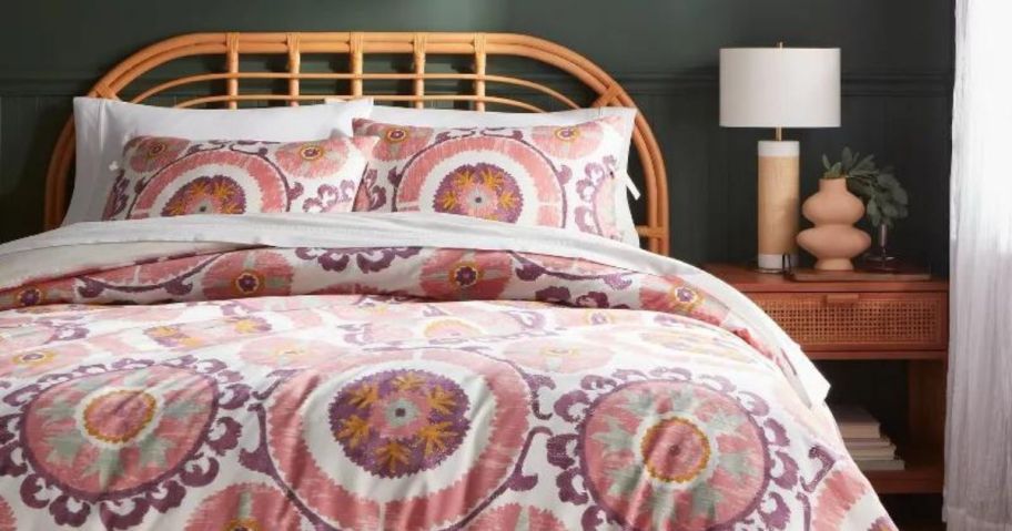 Threshold Suzani Print Duvet Cover and Sham Set 