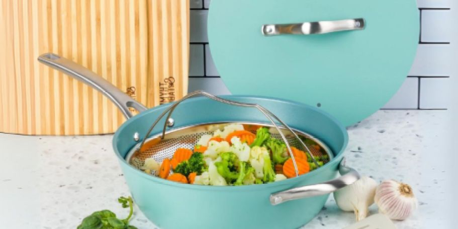 Thyme & Table Chef Set w/ Steamer Basket Just $29.96 on Walmart.online (Regularly $49)