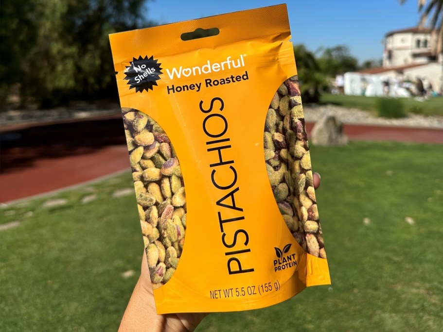 Wonderful Pistachios No Shells 5.5oz Bag Just $3 Shipped on Amazon