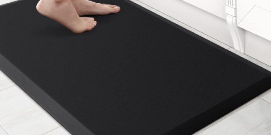 Anti-Fatigue Non-Slip Kitchen Mat Just $14 on Amazon (OVER 12,500 5-Star Reviews!)