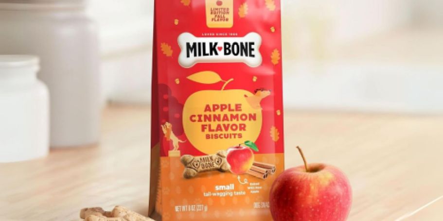 Limited Edition Apple Cinnamon Milk-Bone Dog Treats Only $3.79 Shipped on Amazon