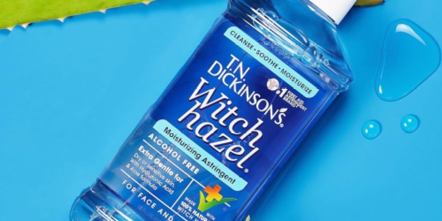 Dickinson’s Witch Hazel Moisturizing Astringent Just $3.78 Shipped on Amazon (Reg. $8)