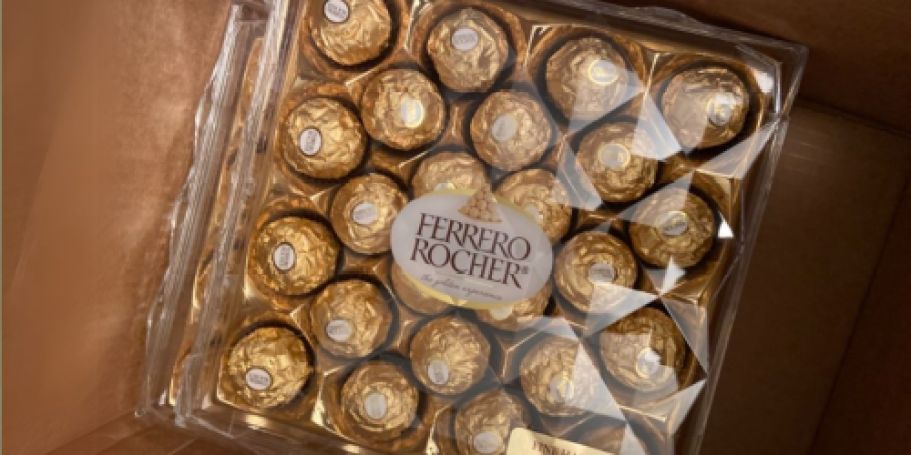 Ferrero Rocher Hazelnut Chocolates 24-Count Only $8.99 Shipped on Amazon