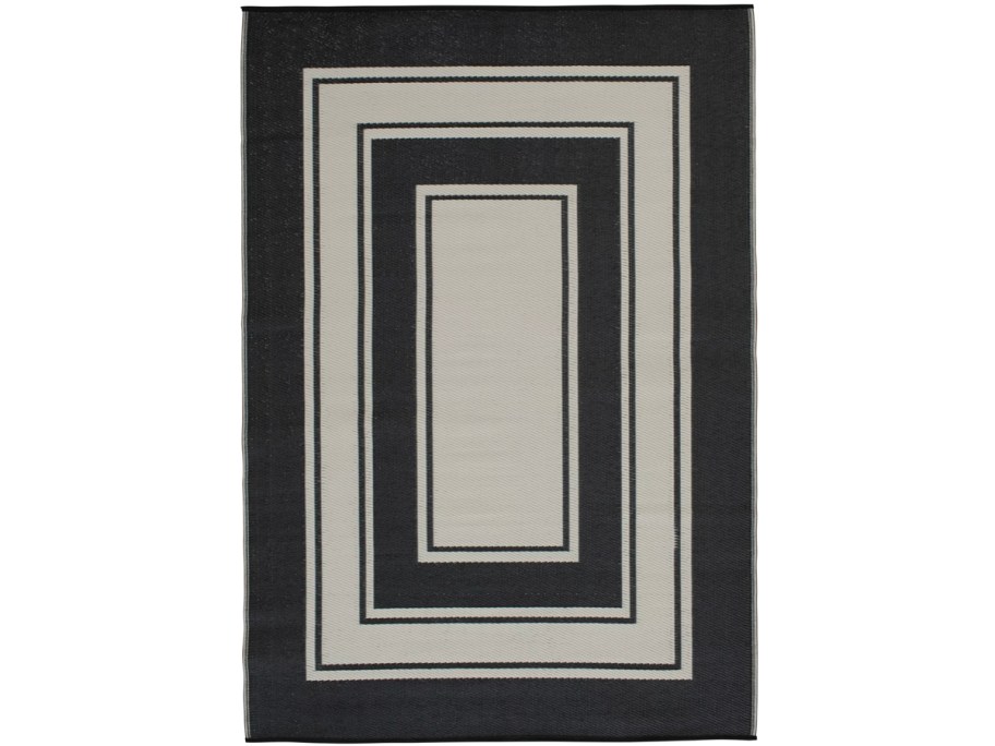 black square rug