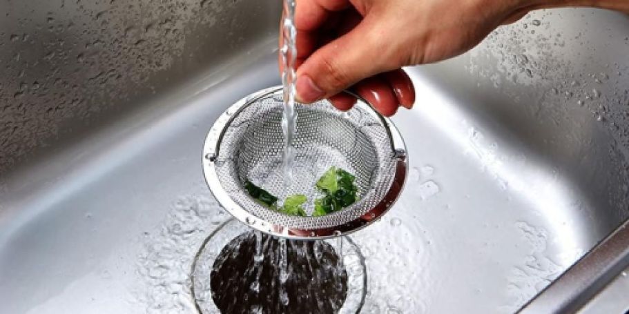 Anti-Clogging Kitchen Sink Strainer 2-Pack Only $2 on Walmart.online (Reg. $15)