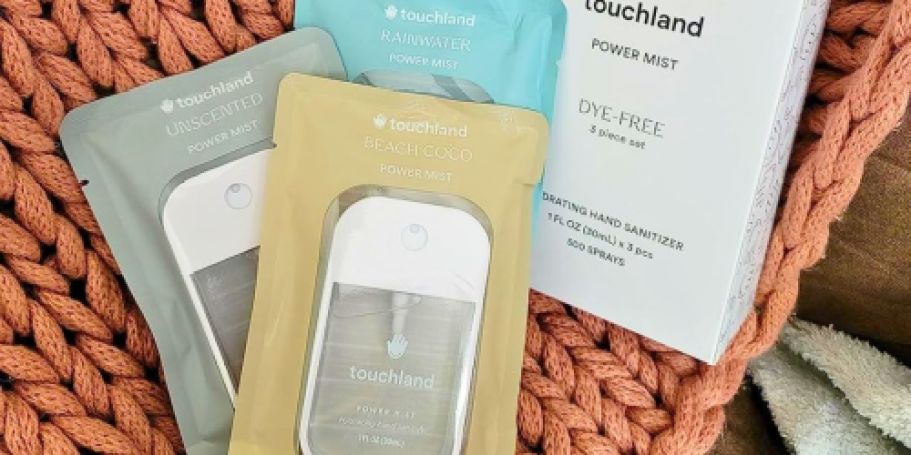 Amazon Beauty Sale | Touchland Hand Sanitizer 3-Pack $19.95 Shipped – Just $6.65 Each