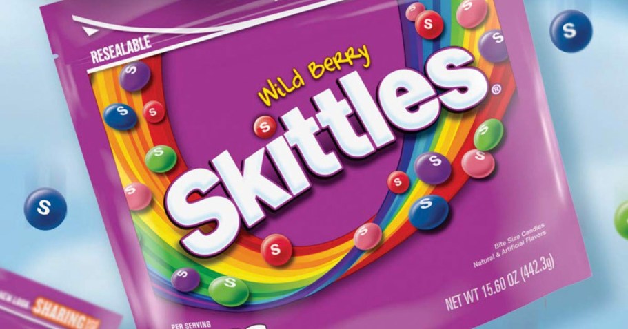 Skittles Candy Sharing-Size Bag Just $2.79 Shipped on Amazon