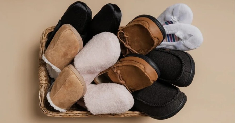 Up to 60% Off Isotoner Slippers & Gloves | Easy Gift Ideas!