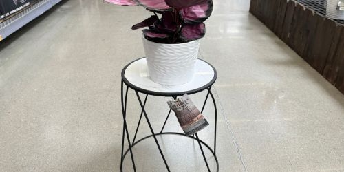 Better Homes & Gardens Faux Marble Top Plant Stand $9.94 on Walmart.online (Regularly $17)