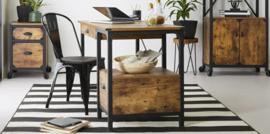 Better Homes & Gardens Desk with Storage Only $85 Shipped on Walmart.online (Reg. $209)