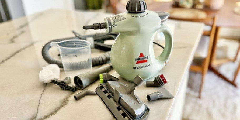 Bissell SteamShot Cleaner w/ 10 Accessories from $32.99 Shipped (Over 650 Purchased Today!)