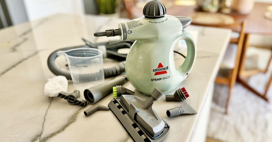 Bissell SteamShot Cleaner w/ 10 Accessories from $32.99 Shipped (Over 650 Purchased Today!)