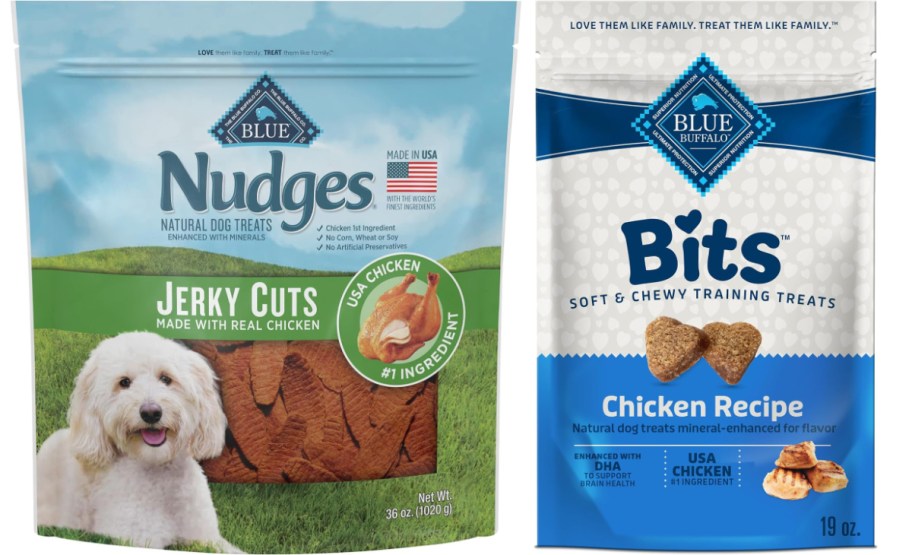 Blue Buffalo Bits Soft Dog Treats in Chicken