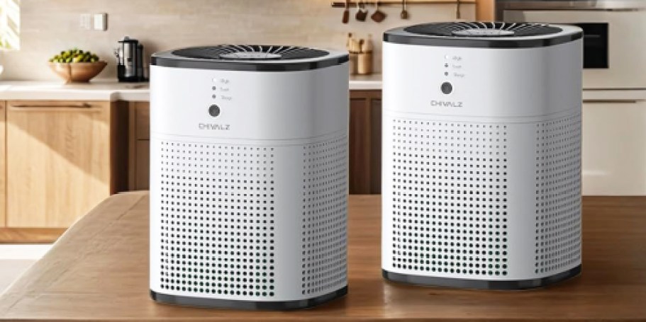 HEPA Air Purifiers w/ Diffusers 2-Pack Just $59.99 Shipped on Amazon (Reg. $120)