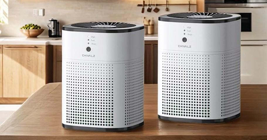 HEPA Air Purifiers w/ Diffusers 2-Pack Just $59.99 Shipped on Amazon (Reg. $120)