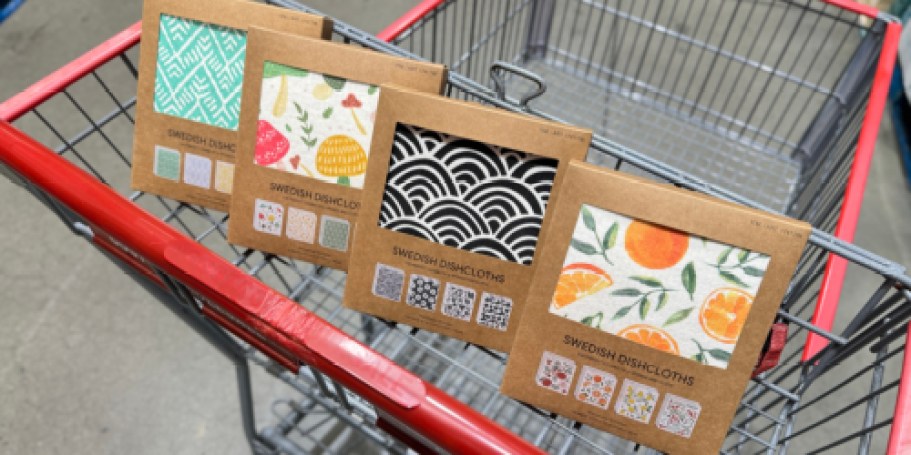 Grab Swedish Dishcloth 12-Packs for Just $8.99 at Costco!