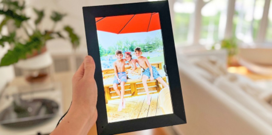 Touch Screen Digital Picture Frame Only $37.99 Shipped w/ Amazon Prime (Unlimited Storage!)