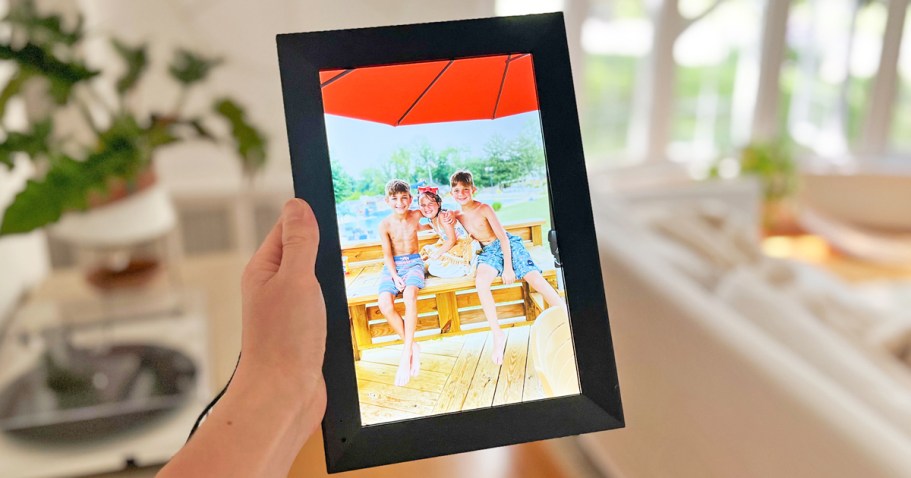 Touch Screen Digital Picture Frame Only $37.99 Shipped w/ Amazon Prime (Unlimited Storage!)