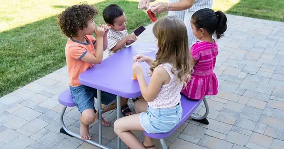 Folding Kids Picnic Table Just $49 at Sam’s Club (Includes 2-Year Warranty!)