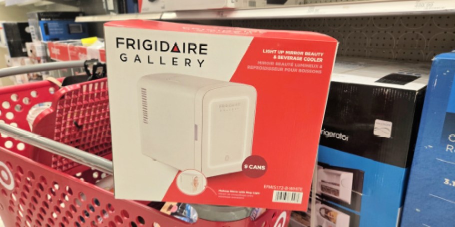 Frigidaire Lighted Mirror Mini Fridge Only $24.99 on Target.online (Reg. $60)