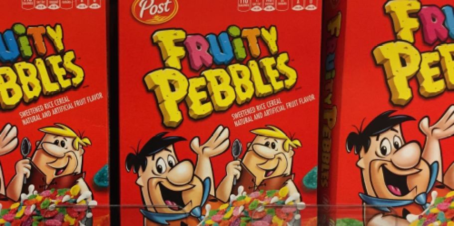 Post Fruity Pebbles Cereal Box ONLY $1.89 Shipped on Amazon