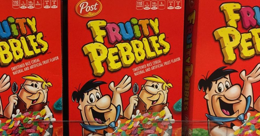 Post Fruity Pebbles Cereal Box ONLY $1.89 Shipped on Amazon