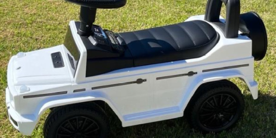 Kids Mercedes G-Wagon Ride-On Toy Only $29.98 Shipped (Reg. $69) | Has Hidden Storage