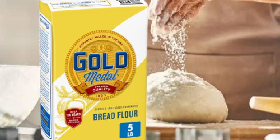 Gold Medal Bread Flour 5lb Bag Just $3.50 Shipped on Amazon