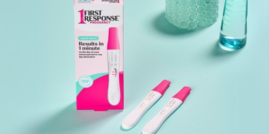 First Response Rapid Result Pregnancy Test 2-Pack Only $2.99 at Target (Regularly $8)