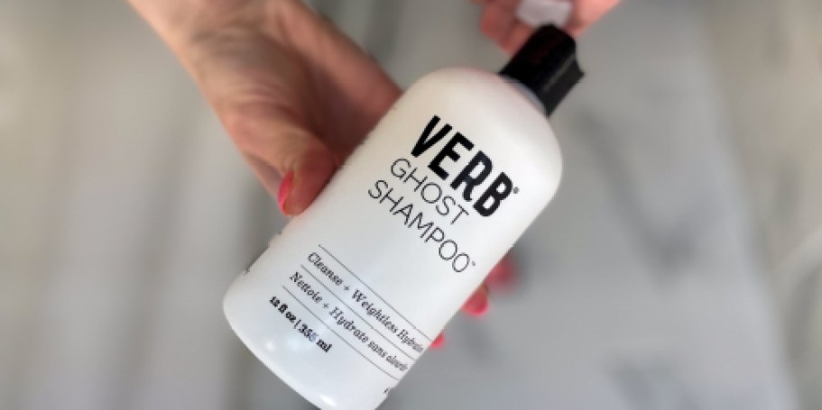 OVER 55% Off Verb Haircare on Amazon | Ghost Shampoo Just $8.55 Shipped (Reg. $20)