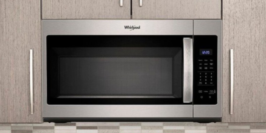 Whirlpool Over the Range Microwave JUST $198 Shipped on HomeDepot.online (Reg. $399)